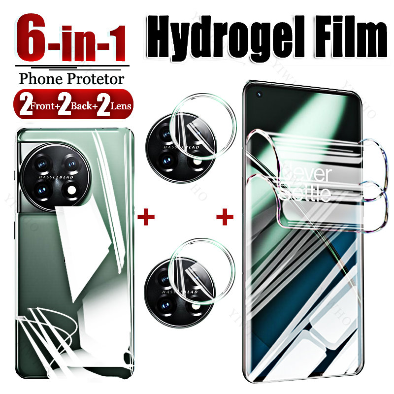 Oneplus Tablet Accessories - 6in1 Vorderseite Rückseite Hydrogel Film für