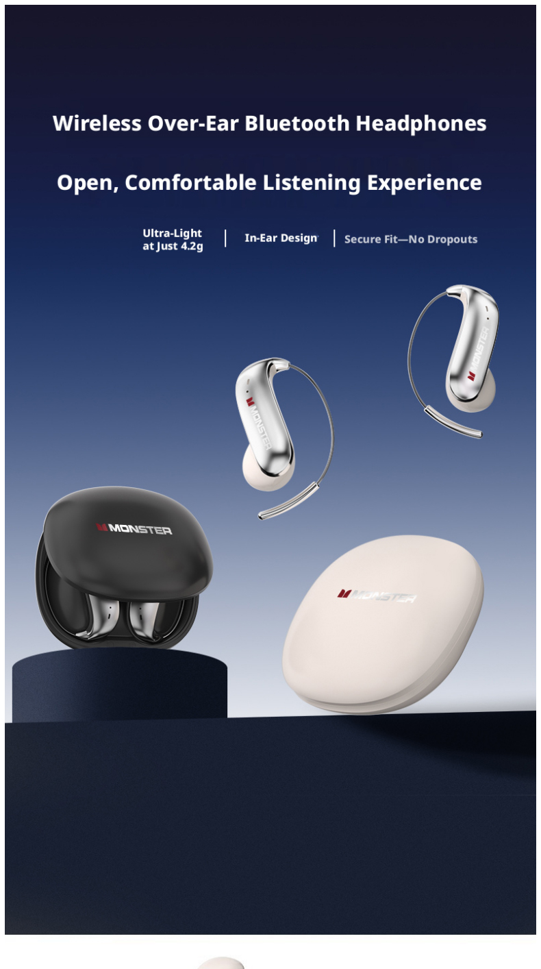 MONSTER C01 Open-Ear-Hook Kabe – Wired Earphone Lightning Bewertung und Preis