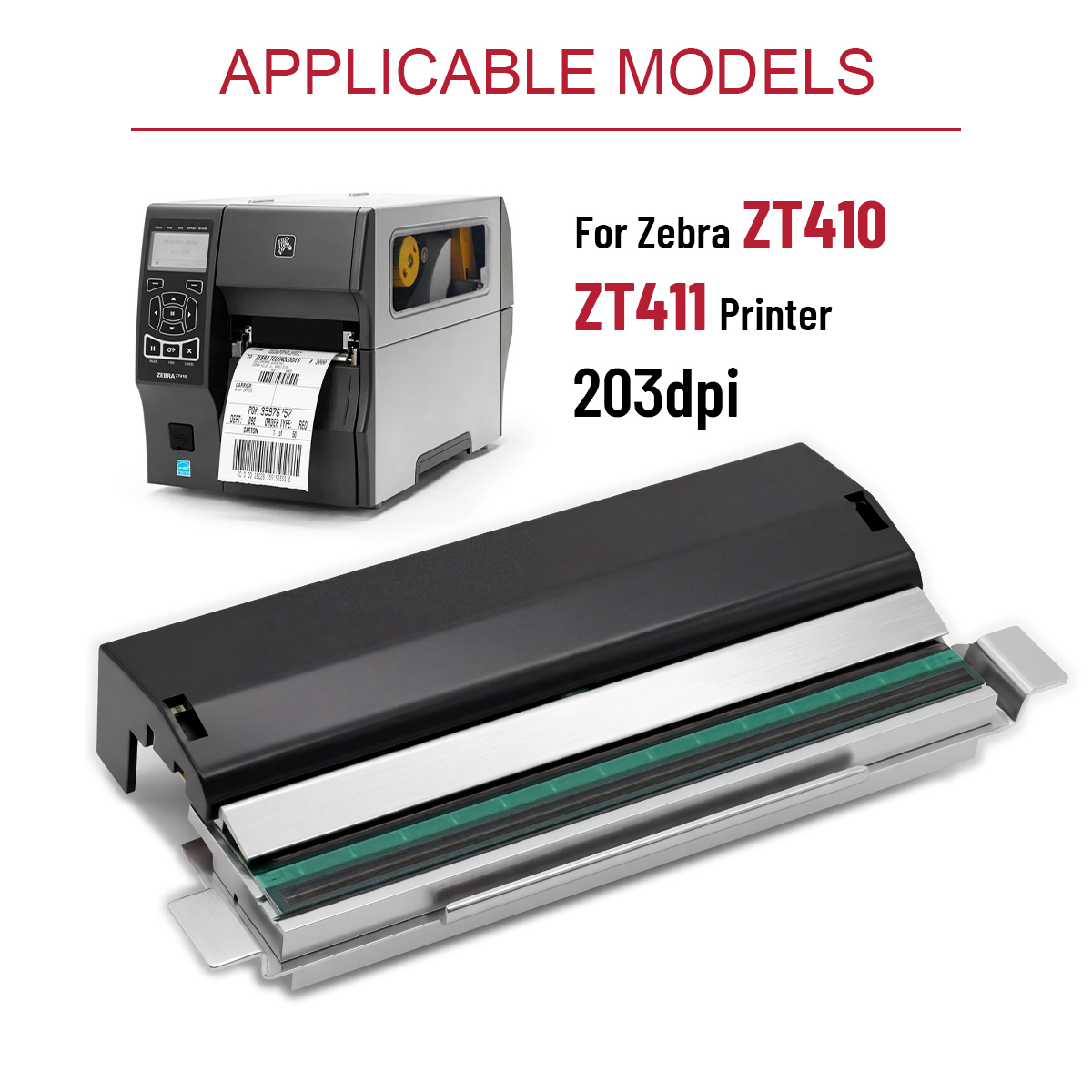 203dpi Thermodruckkopf für Zeb – Zebra Tablet Accessories Bewertung und Preis