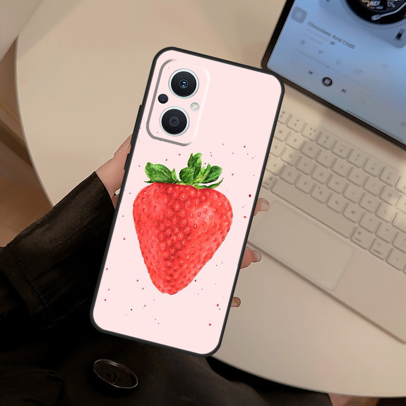 Erdbeerrote Hülle für OPPO Fin – Oppo Reno 12 Bewertung und Preis