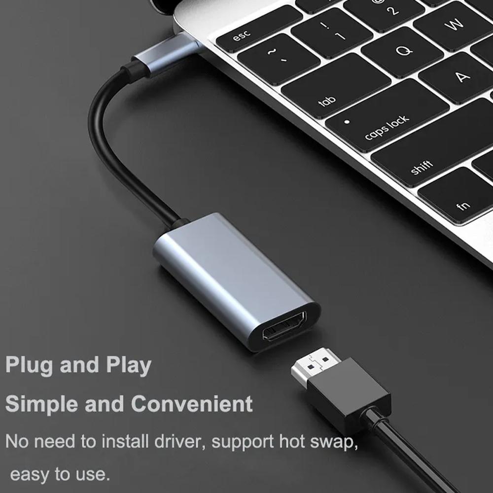 4K 60Hz Typ-C zu HDMI Adapter  – Usb Hub Type C Bewertung und Preis